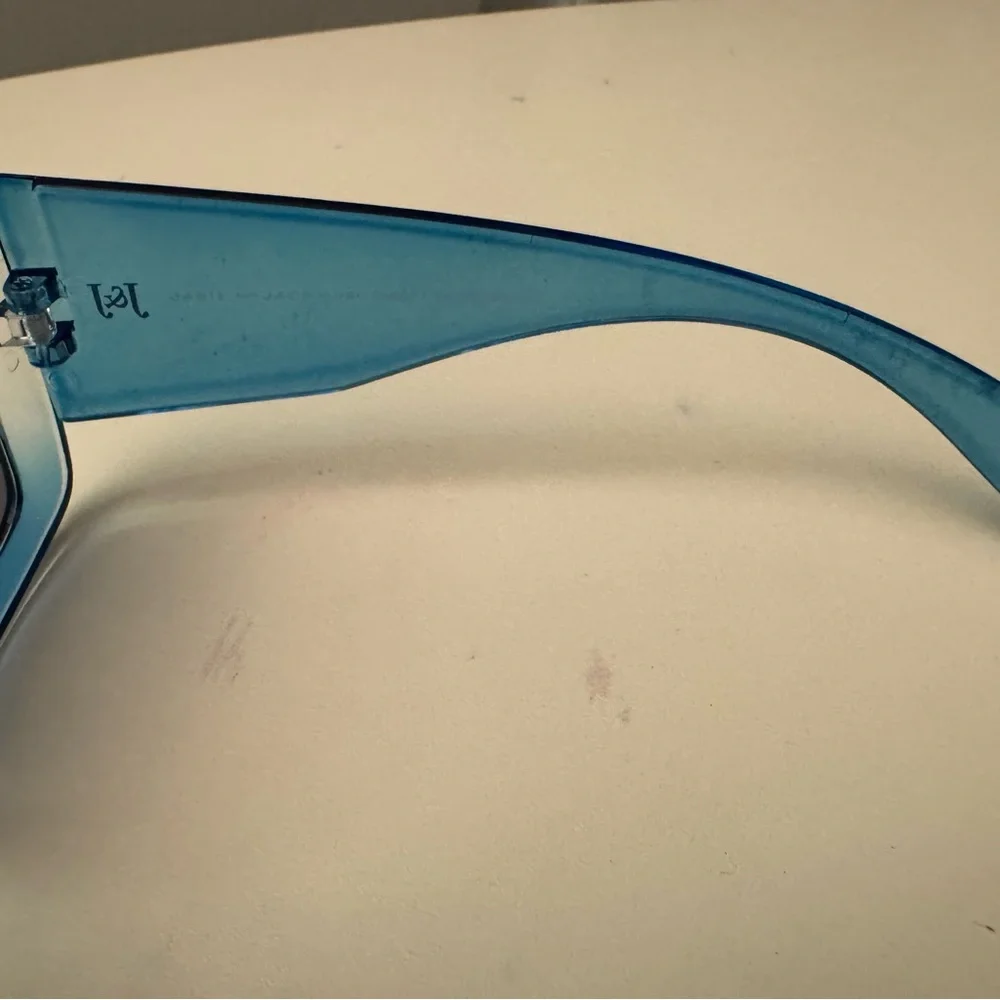 TWO Pairs of Janie and Jack Square Sunglasses, Ombré Blue, Pink Hearts, 4+